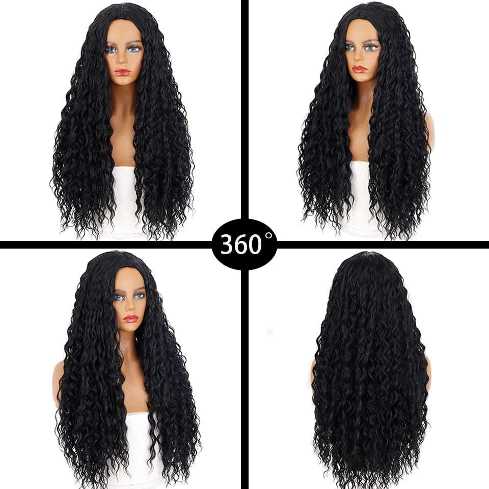 Lace Wig - Cabelo Cacheado (Fibra Orgânica)