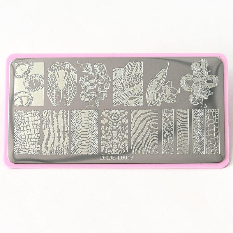 Placa de Desenhos Para Nail Art - Stylish - Magazine All In