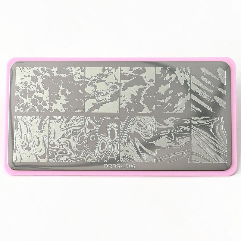 Placa de Desenhos Para Nail Art - Stylish - Magazine All In